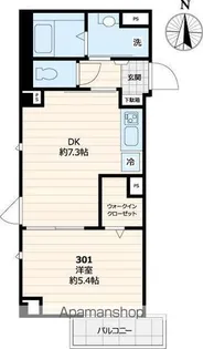 ウィン ヴィレッジ【301号室号室】の間取り
