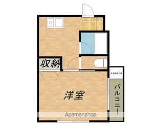 axメゾン【103号室】の間取り