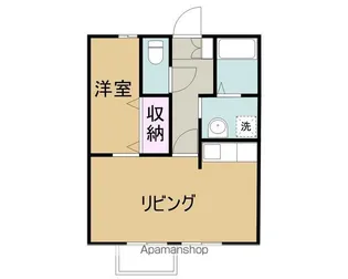 ピアニッシモ【2階】の間取り