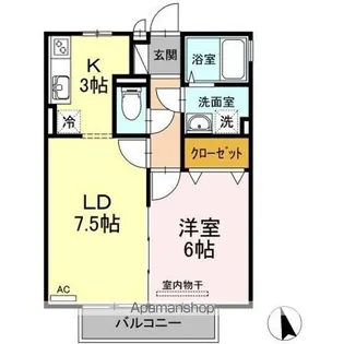 プリマヴェーラ【2階】の間取り