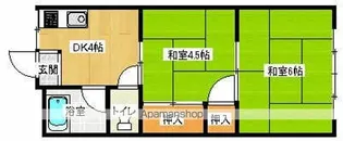 住吉清川マンション【2階】の間取り