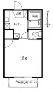 ラクーンハイム【B17号室号室】の間取り