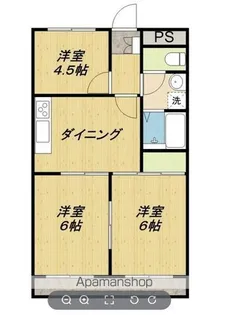 メゾン豊幸【101号室】の間取り