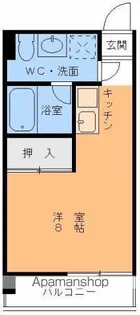 ハイジュネス【2階】の間取り