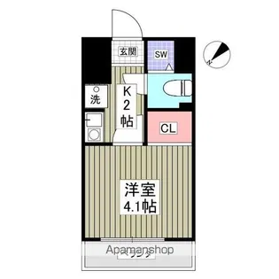 アミティY【1階】の間取り