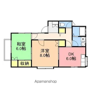 梨本ハイランド【1階】の間取り