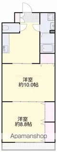 コニファープラザ新福【3階】の間取り