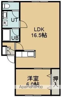 メゾン・ド・MⅡ【1階】の間取り
