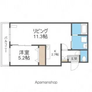 TM410チョイスレジデンス【4階】の間取り