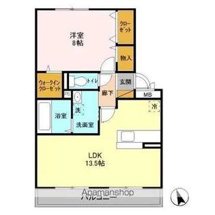 リビングタウン稲毛の杜 C【3階】の間取り