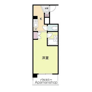 フォレストコ−ト長瀬【1階】の間取り