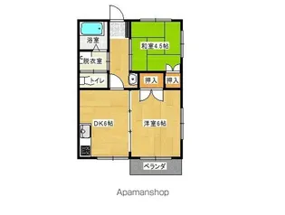 大泉シティハウス【1階】の間取り