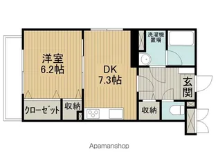 アライブⅥ【306号室】の間取り