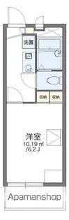 レオパレス青葉丘【1階】の間取り