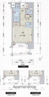 プレサンス新栄リミックス【5階】の間取り