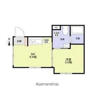 シルベリオ練馬【5階】の間取り