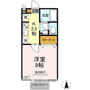 プレシャスコート【2階】の間取り