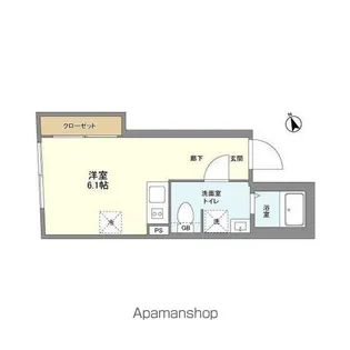 SPHERE YOYOGIUEHARA HILLTOP【2階】の間取り