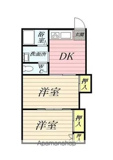 出口ハイツⅡ【1階】の間取り