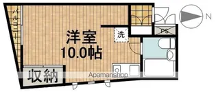 グリーンフラッツ天神町【3階】の間取り