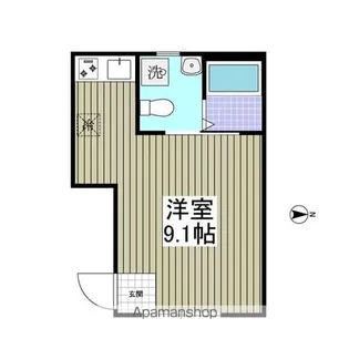 デュセレスト天神町【1階】の間取り