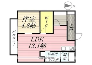 グリーンシティ守口【2階】の間取り
