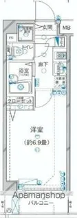 ジェネラルアパートメント常盤台【1階】の間取り