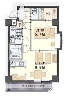 グリシーナフロール【2階】の間取り