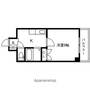 コージーコートひだまり館【4階】の間取り