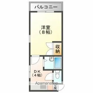 サンシャインキャッスル【2階】の間取り