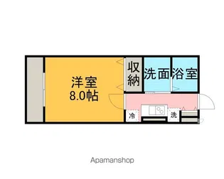 ハイツ山王 Ⅲ【2階】の間取り