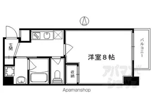 グランドパレス大宮五条【702号室】の間取り