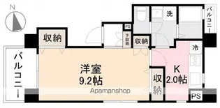 パーク・アヴェニュー(栗林町)【301号室】の間取り