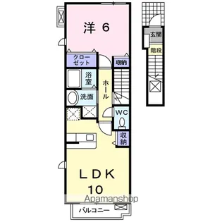ドマーニ【2階】の間取り