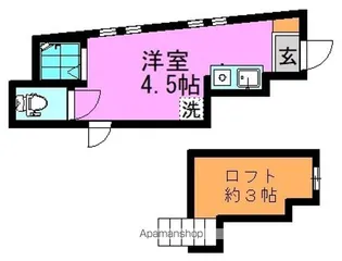 RH VILLA新高円寺【1階】の間取り