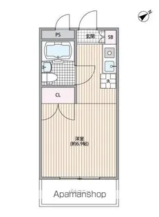 東京都練馬区石神井町5丁目【マンション】の間取り