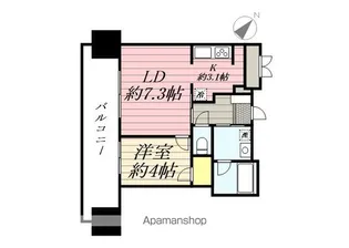 RJRプレシア天神サウス【11階】の間取り