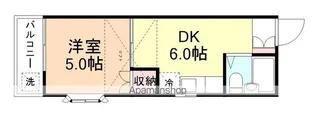 メゾン・アトリエ【201号室】の間取り