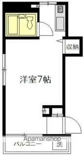 ハイツ藤【201号室】の間取り