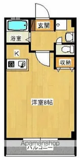 コーポ産興桜台Ⅱ【2階】の間取り
