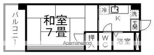 白い天守閣【3階】の間取り