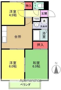 3DKの間取り画像