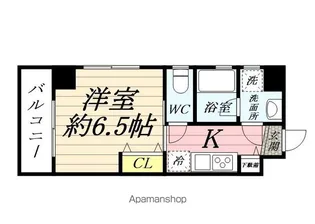 KIK浅田【3階】の間取り