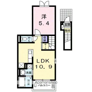 ルミエール【2階】の間取り