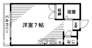リモーブル旭ヶ丘【4階】の間取り