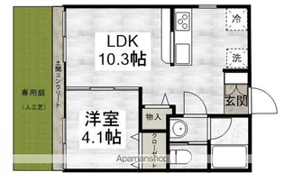 CASA BUENA【1階】の間取り