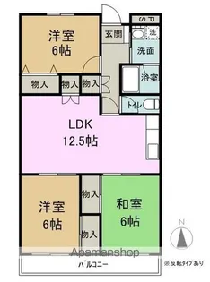 古舎つかま【3階】の間取り