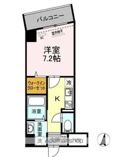 カーサヴェルデ三軒茶屋【3階】の間取り