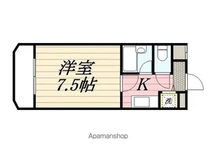 ラ・パルフェ・ド・フィネス【910号室】の間取り