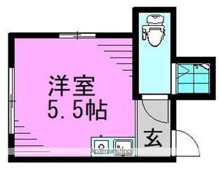 コートハウス東高円寺【1階】の間取り